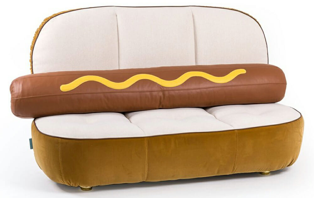 hot dog sofa