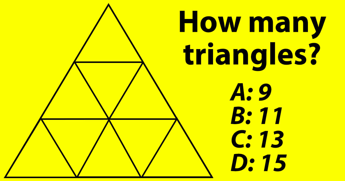 How many triangles?