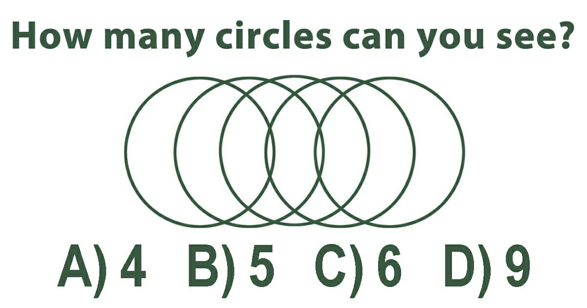 How many circles can you see?